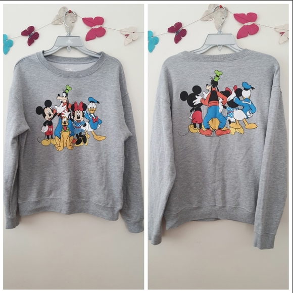 soft grey sweatshirt